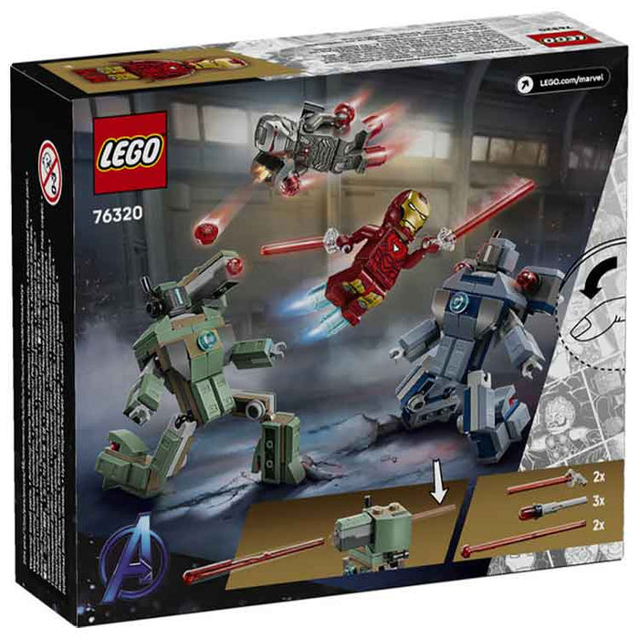 LEGO 76320 Iron Man & War Machine vs. Hammer Drones