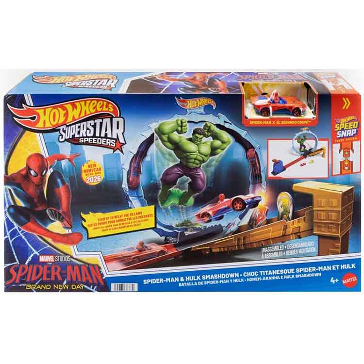 Hot Wheels Superstar Speeders Blue Oasis Trackset