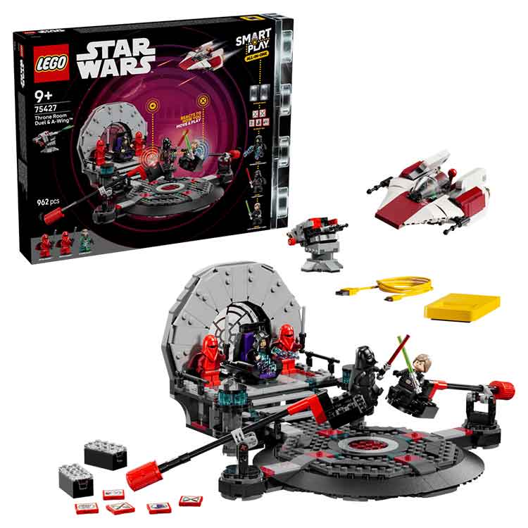 LEGO 75427 SMART Play™: Throne Room Duel & A-Wing