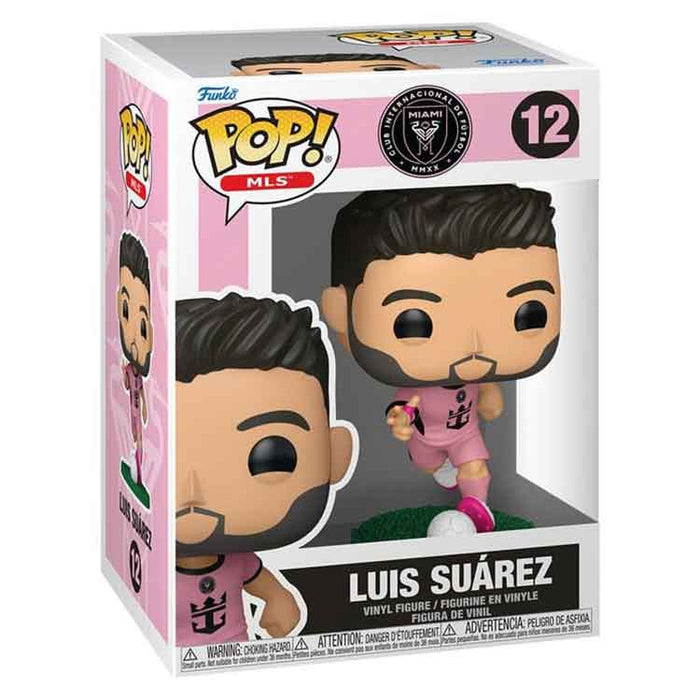 Funko EFL POP! MLS Vinyl Figure Inter Miami CF - Luis Suarez (Pink)