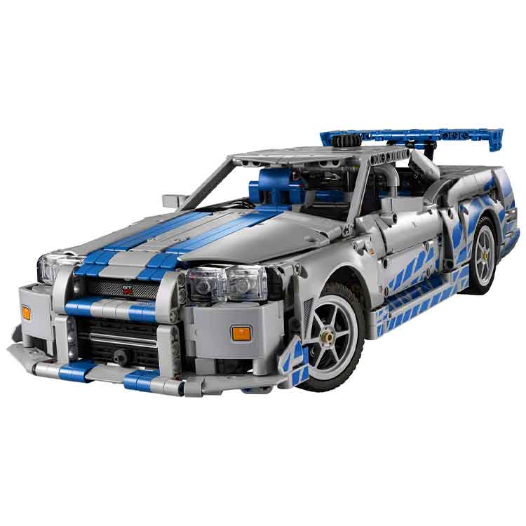 LEGO 42210 2 Fast 2 Furious Nissan Skyline GT-R (R34) Car