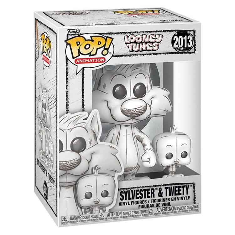 Funko Looney Tunes POP! & Buddy Animation Vinyl Figure Sylvester & Tweety