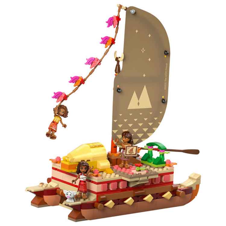 LEGO 43270 Moana's Adventure Canoe