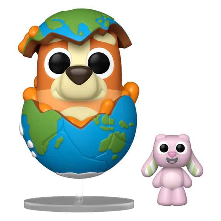 Funko Bluey POP! & Buddy Vinyl Figure Sleepytime Bingo with Floppy Bunny