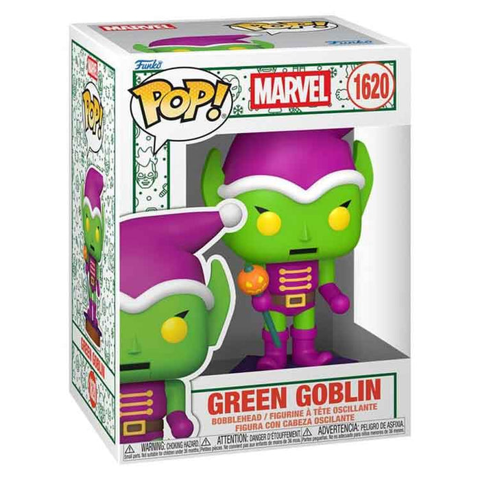 Funko Marvel POP! Vinyl Figure : Holiday S6 - Goblin (Nutcracker)
