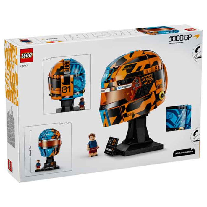 LEGO 43017 McLaren Mastercard F1 Team Oscar Piastri Helmet