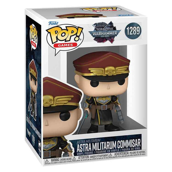 Funko Warhammer 40,000 POP! Games Vinyl Figure Astra Militarum Commisar