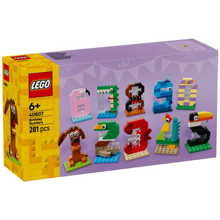 LEGO 40807 Birthday Numbers