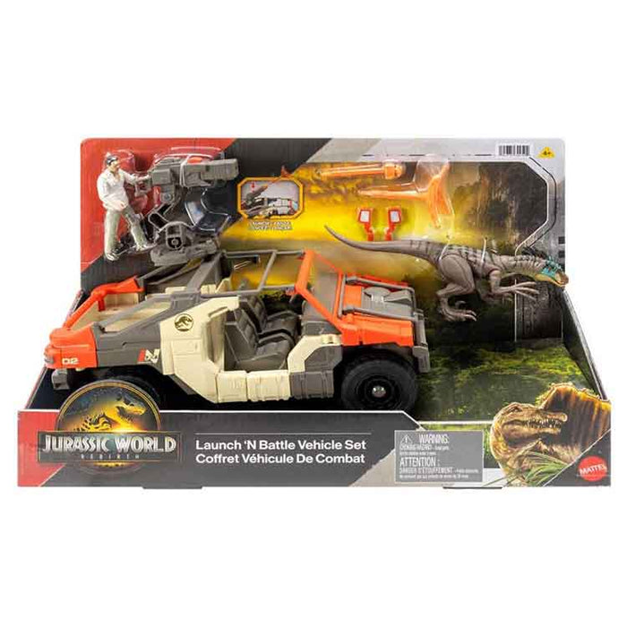 Jurassic World Saga Feature Vehicle Set