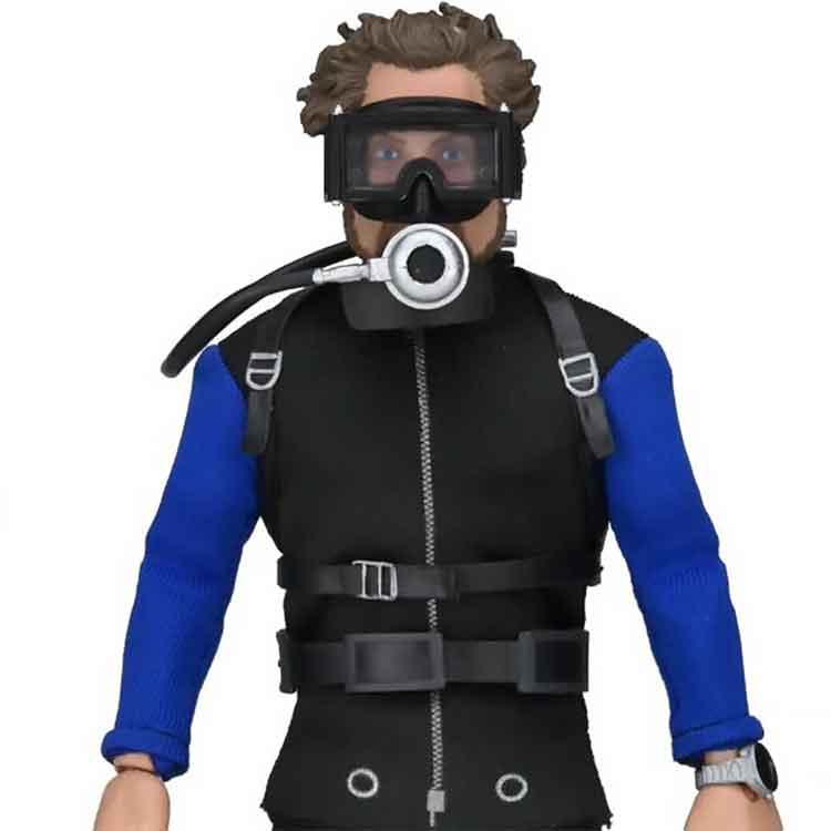Jaws Matt Hooper Shark Cage 8-Inch Scale Clothed Action Figure