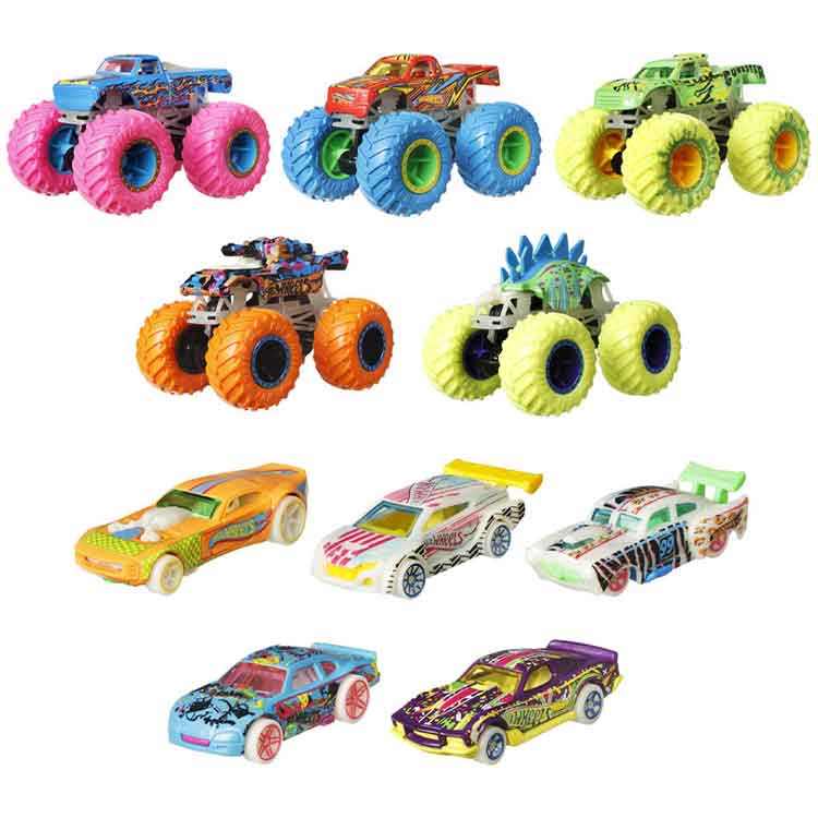 Hot Wheels Monster Trucks Glow in the Dark