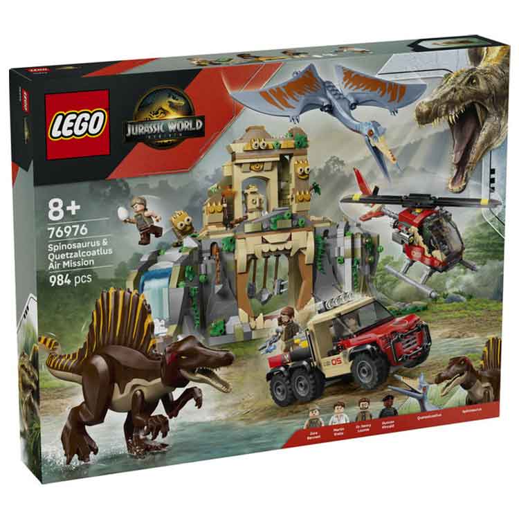 LEGO 76976 Spinosaurus & Quetzalcoatlus