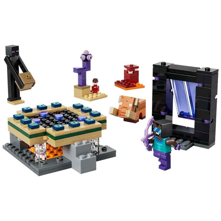 LEGO 21584 Nether & End Portal Journey