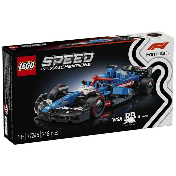 LEGO 77246 Visa Cash App RB VCARB 01 F1 Race Car