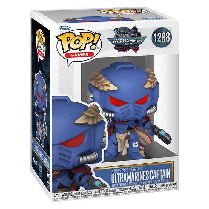 Funko Warhammer 40,000 POP! Games Vinyl Figure Ultramarines Captain