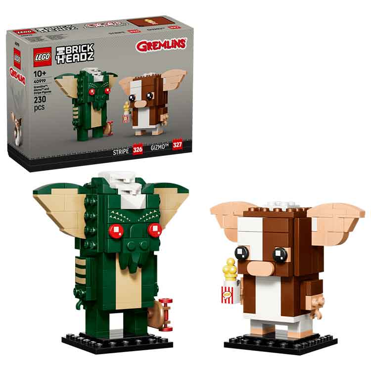 LEGO 40919 Gremlins Gizmo and Stripe Figures