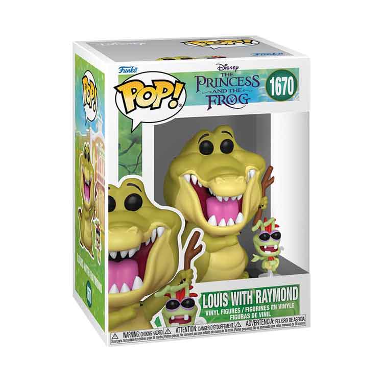 Funko Princess and the Frog POP! Disney Vinyl Figure Louis With Raymond