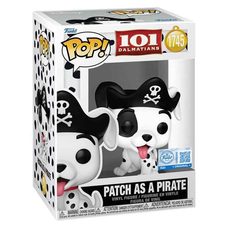 Funko One Hundred and One Dalmatians POP! Disney Vinyl Figure Patch (Pirate Costume)