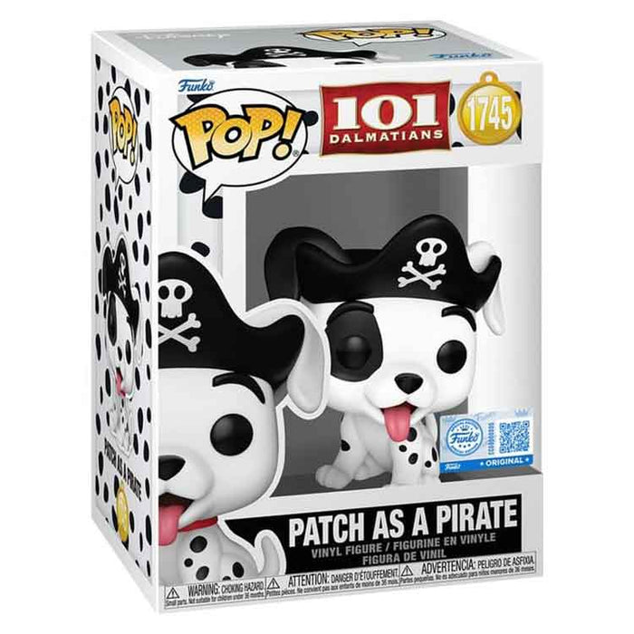 Funko One Hundred and One Dalmatians POP! Disney Vinyl Figure Patch (Pirate Costume)