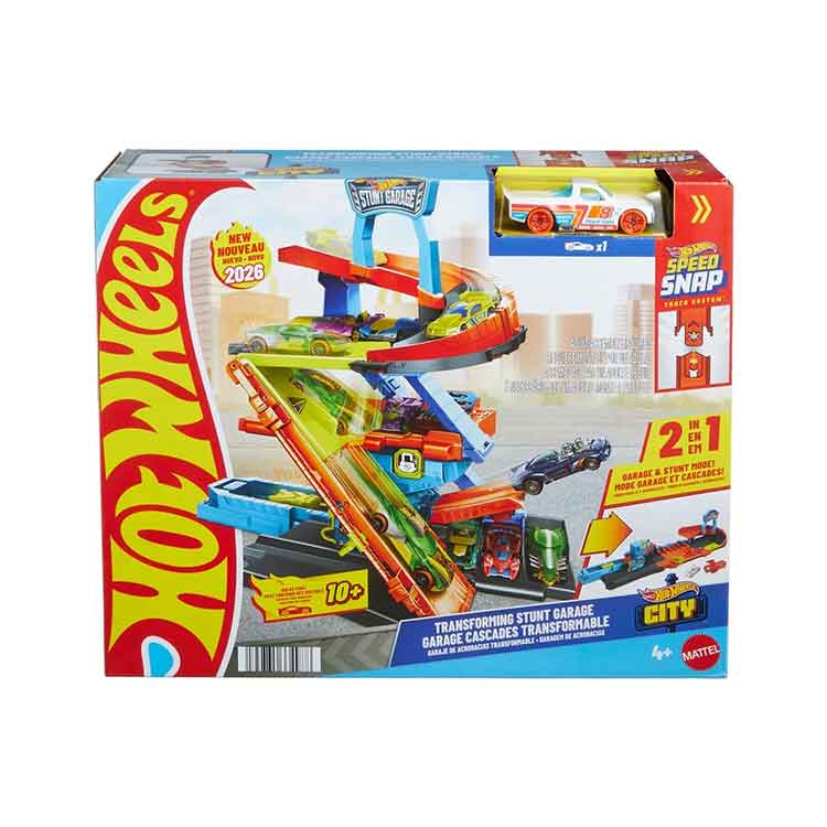 Hot Wheels City Stunt Garage Playset