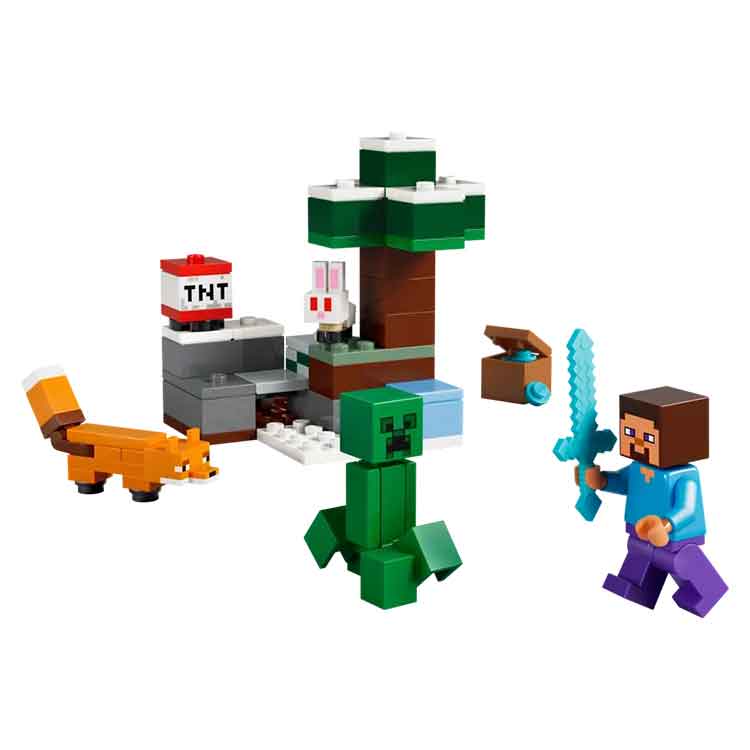 LEGO 21583 Steve's Taiga Adventure