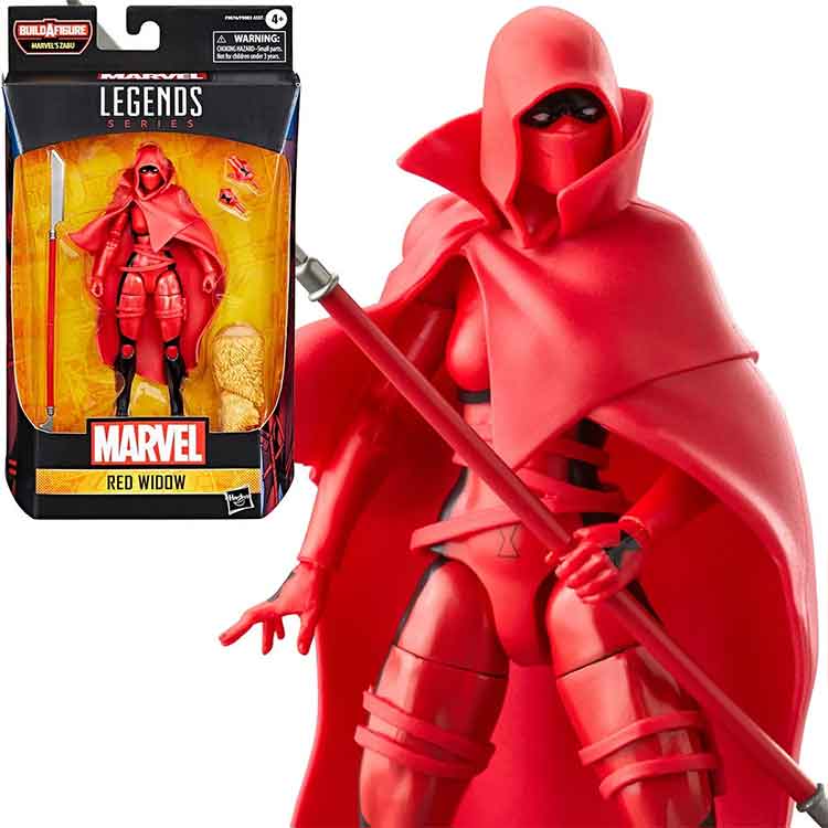 Marvel Legends Zabu Series Red Widow 6-Inch Action Figure