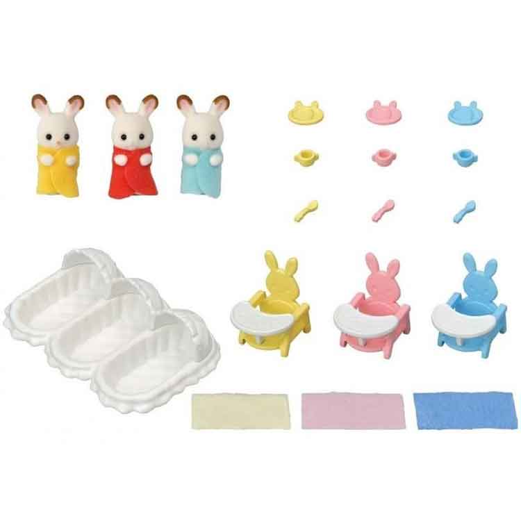 Sylvanian Families Triplets Care Set