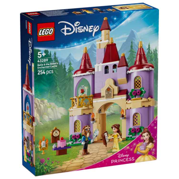 LEGO 43289 Belle & the Beast's Enchanted Castle