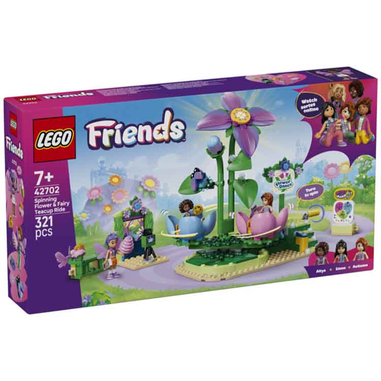 LEGO 42702 Spinning Flower & Fairy Teacup Ride
