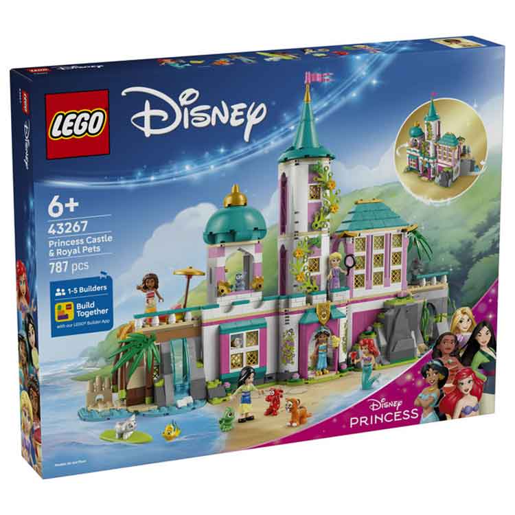 LEGO 43267 Princess Castle & Royal Pets