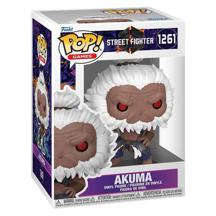 Funko Street Fighter 6 POP! Animation Vinyl Figures Akuma