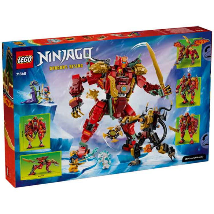 LEGO 71868 Wyldfyre's Transforming Dragon Mech