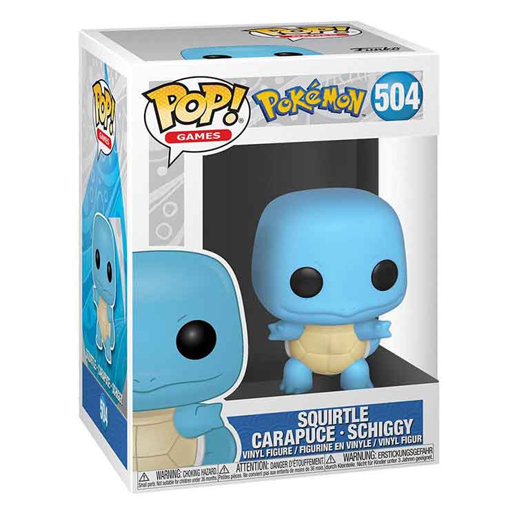 Funko Pokémon POP! Games Vinyl Figure Squirtle (EMEA)
