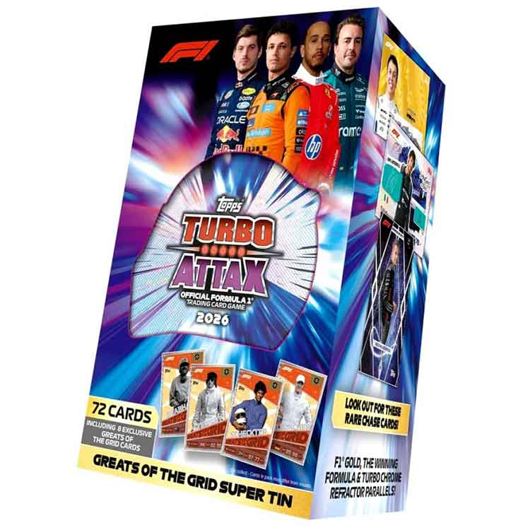 Turbo Attax Formula 1 2026 - Super Tin