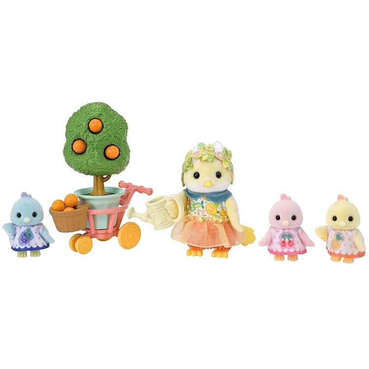 Sylvanian Families - Citrus Bird Family
