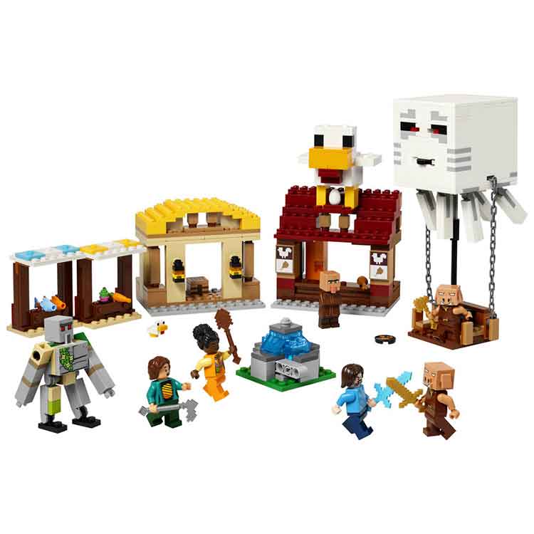 LEGO 21273 The Ghast Balloon Village Attack