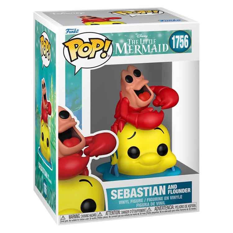 Funko Disney POP! Vinyl Figure : TLM S3- Sebastian & Flounder