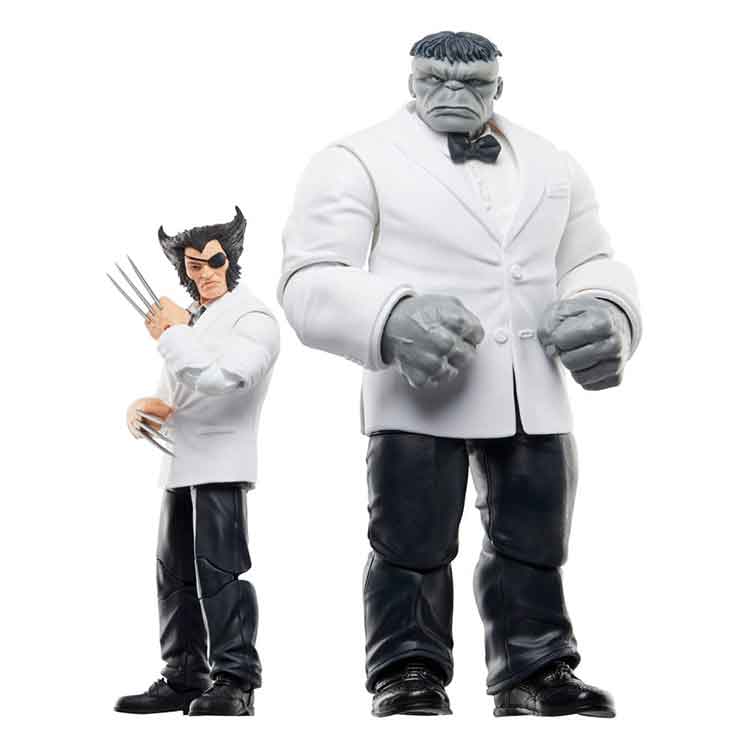Wolverine 50th Anniversary Marvel Legends Action Figure 2-Pack Marvel's Patch & Joe Fixit