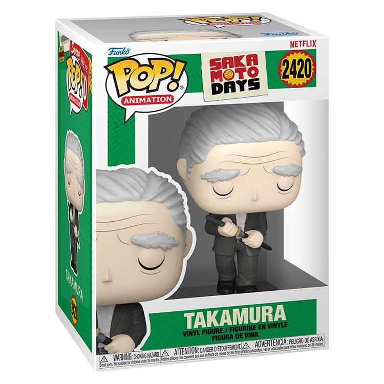 Funko Sakamoto Days POP! Animation Vinyl Figure Takamura