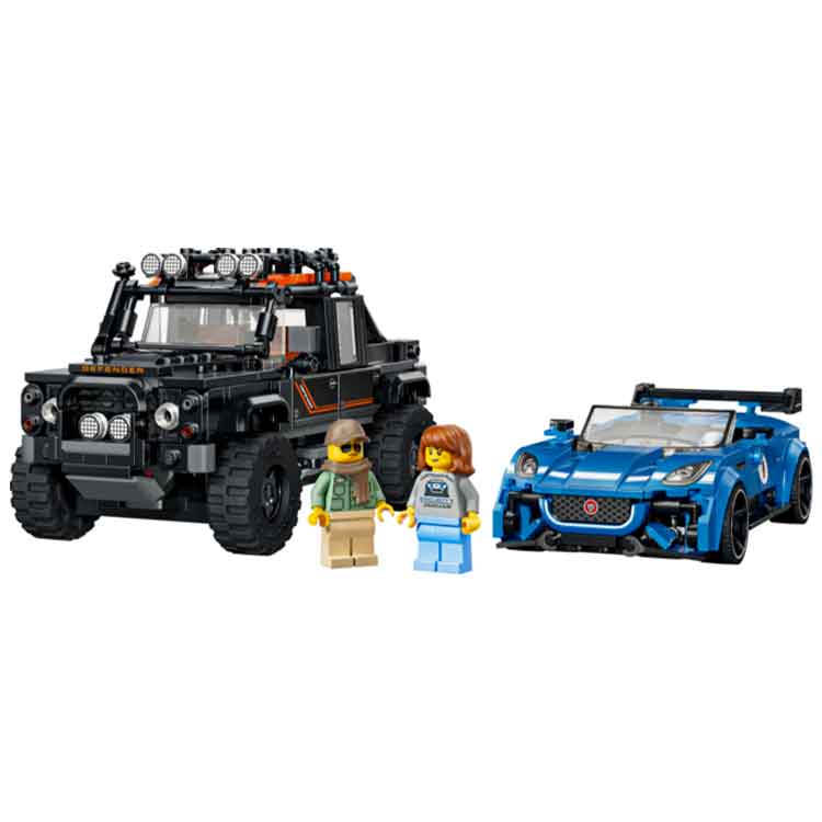LEGO 77264 Jaguar Project 7 & Land Rover Defender Classic