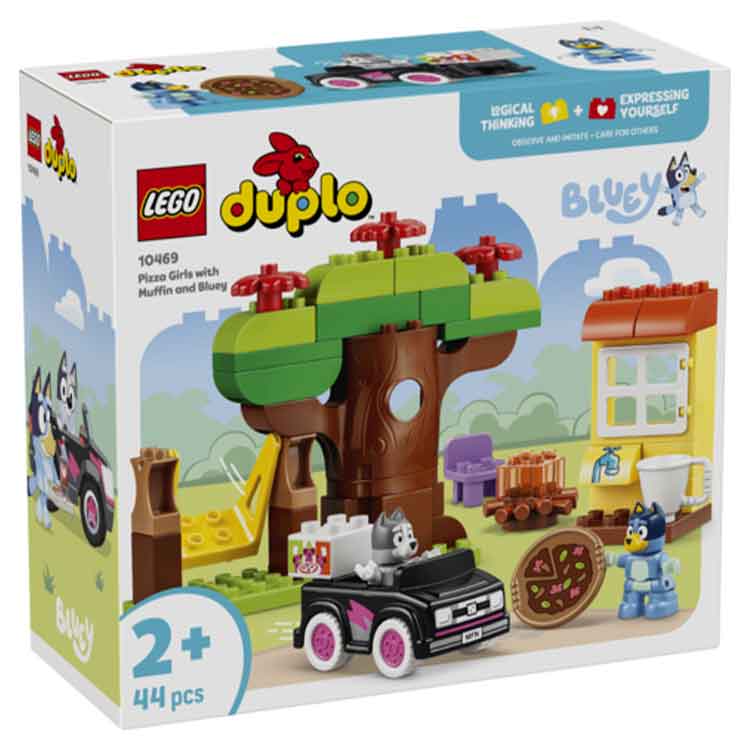 LEGO 10469 Pizza Girls with Muffin and Bluey