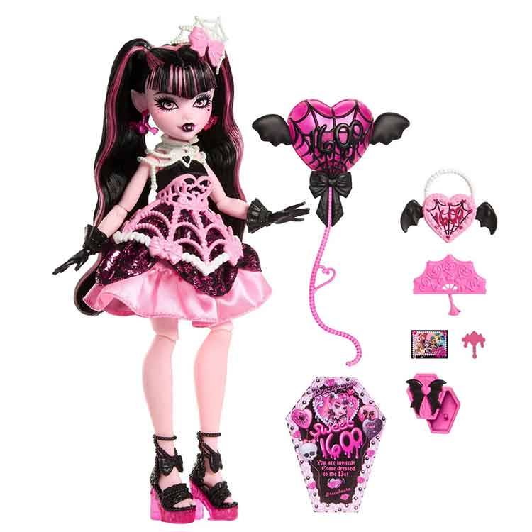 Monster High Draculaura Scary Sweet Birthday Doll