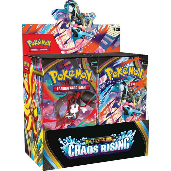 Pokémon TCG: Mega Evolution Chaos Rising - Boosters Display
