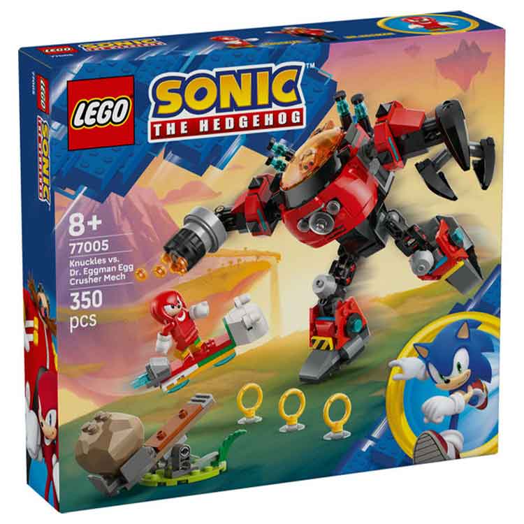 LEGO 77005 Knuckles vs. Dr. Eggman Egg Crusher Mech