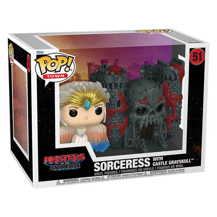 Funko Masters of the Universe (2026) POP! Town Vinyl Figure Sorceress w/Castle Grayskull