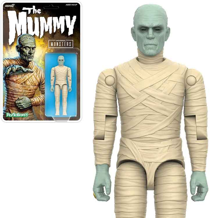 Universal Monsters The Mummy 3 3/4-inch ReAction+ Figure