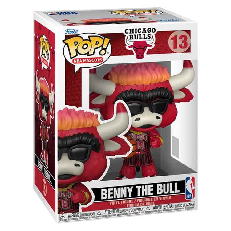 Funko NBA POP! Basketball Vinyl Figure Mascots: Bulls- Benny The Bull