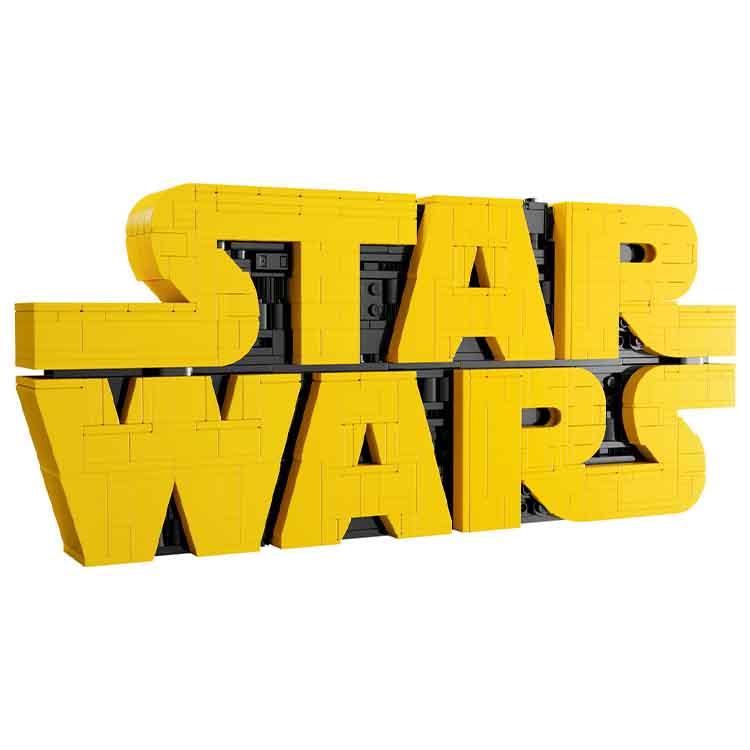 LEGO 75407 Brick-Built Star Wars Logo