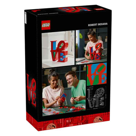 LEGO 31214 LOVE Rear of Box