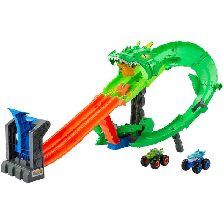 Hot Wheels Monster Trucks Dragon Demolition